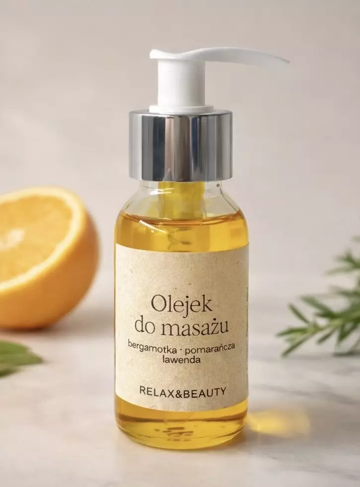 Olejek do masażu Relax&Beauty - studio Kębłowo