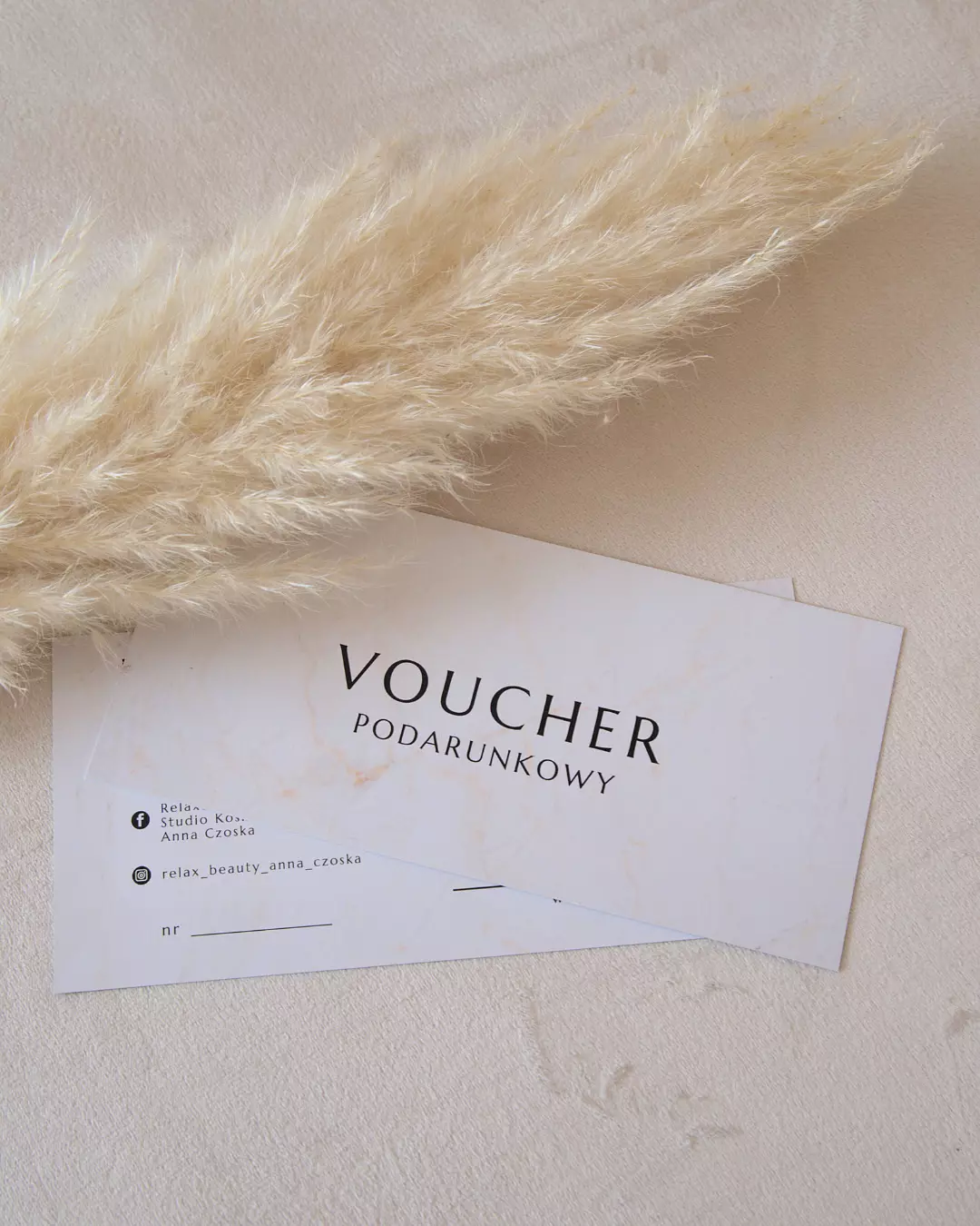 Voucher podarunkowy na zabiegi Relax&Beauty Kębłowo